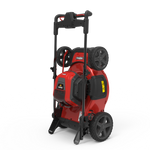 19" Push battery lawnmower  mow n'stow