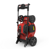 19" Push battery lawnmower  mow n'stow